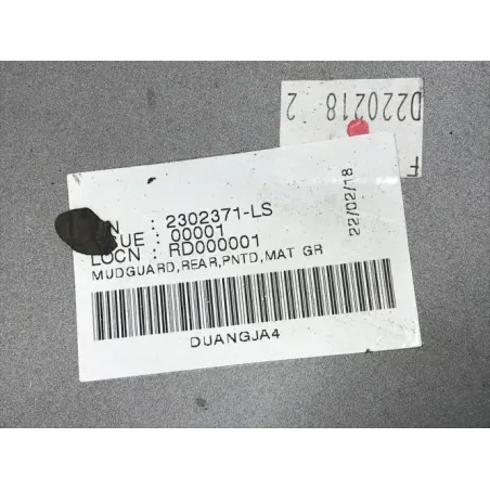 Garde boue arriere TRIUMPH BONNEVILLE 1200 2016-2020 T120