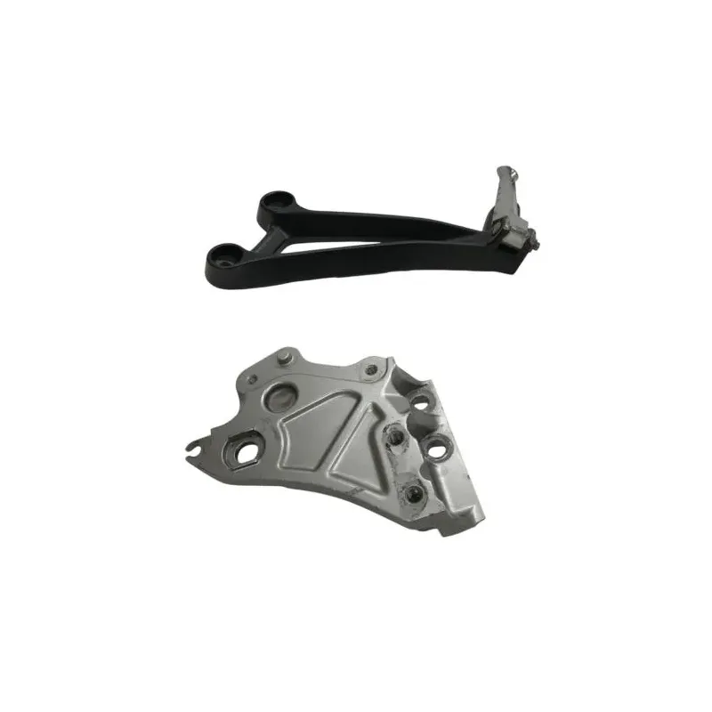 Platine et repose pieds arriere gauche YAMAHA MT07 700 2014-2017
