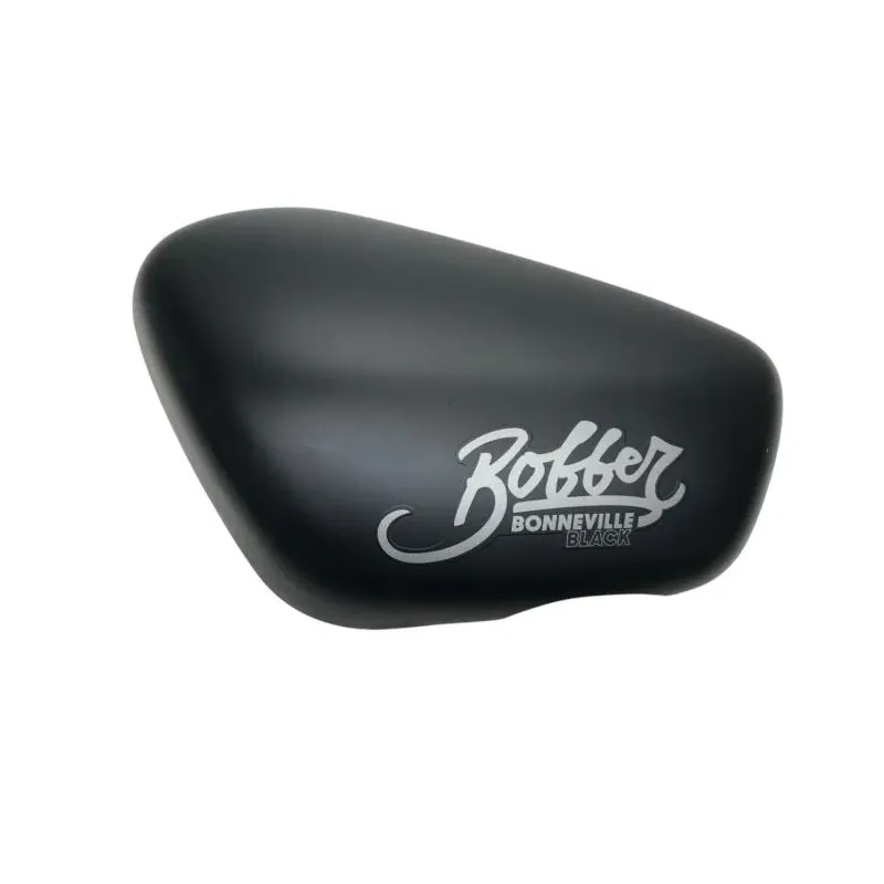 Cache carenage sous selle gauche TRIUMPH BONNEVILLE 1200 2018-2020 BOBBER BLACK