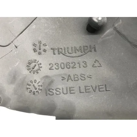 Cache carenage sous selle gauche TRIUMPH BONNEVILLE 1200 2018-2020 BOBBER BLACK