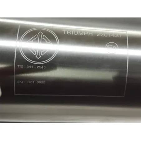 Silencieux gauche (echappement) TRIUMPH STREET TWIN 900 2016-2020