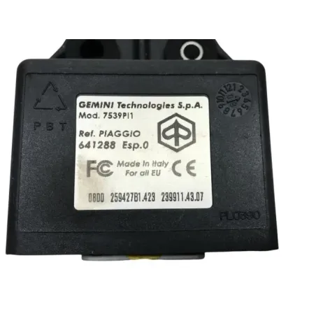 Boitier gestion ouverture de selle PIAGGIO X9 EVO 125 2007 EURO3