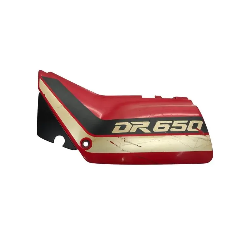 Cache carenage sous selle gauche SUZUKI DR 650 R 1990-1991