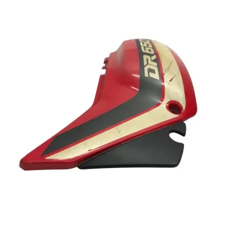 Cache carenage sous selle gauche SUZUKI DR 650 R 1990-1991