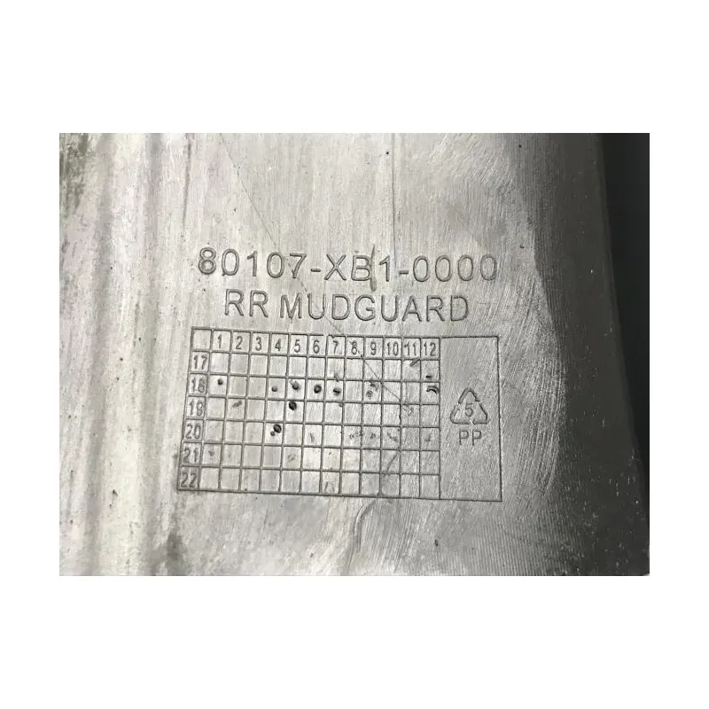 Garde boue arriere SYM JET 4 50 2021-2024 RX