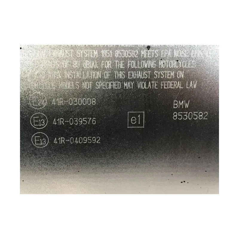 Silencieux (echappement) BMW R 1200 GS 2013-2018 LC K50