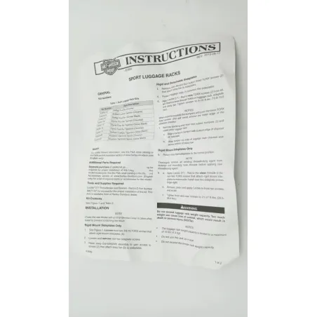Porte paquets arriere HARLEY DAVIDSON FLSTF 1450 SOFTAIL FAT BOY 2000 - 2006