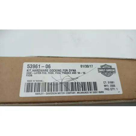 Fixations de sabot HARLEY DAVIDSON FXDL 1690 DYNA LOW RIDER 2014 - 2017