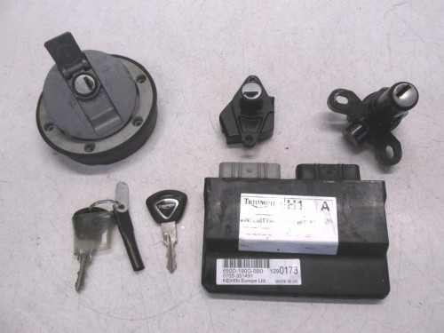 Jeu de serrure contacteur a cle TRIUMPH STREET TRIPLE 675 07-12 R