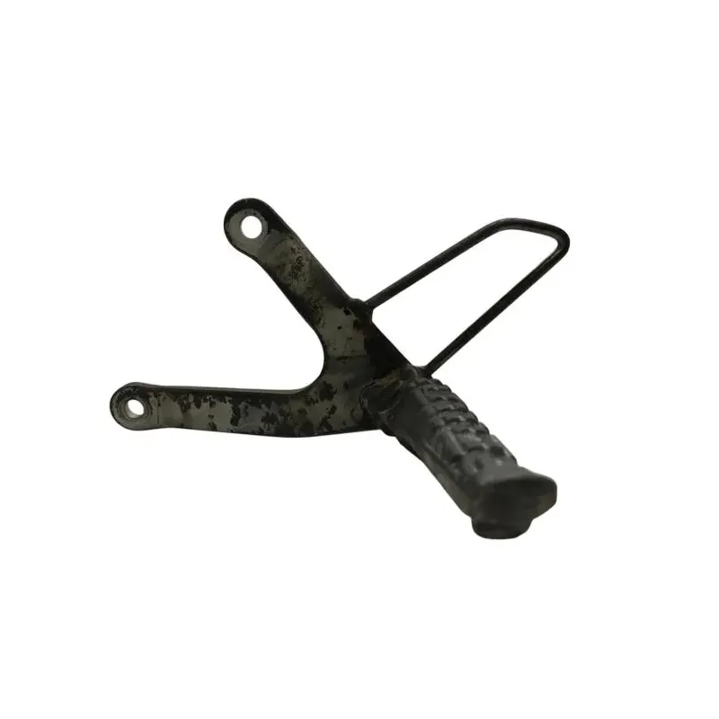Platine et repose pieds arriere gauche YAMAHA YSR 50 1987-1992