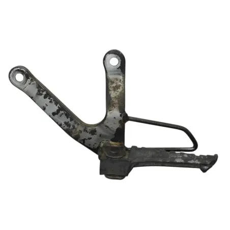 Platine et repose pieds arriere gauche YAMAHA YSR 50 1987-1992