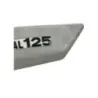 Cache lateral gauche YAMAHA TY 125 1975-1978 539 Cache lateral gauche YAMAHA TY 125 1975-1978 539