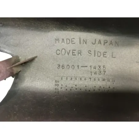 Cache carenage coque arriere gauche KAWASAKI ZZR 600 1990-1992