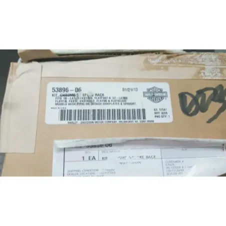 Porte paquets arriere HARLEY DAVIDSON FLSTF 1450 SOFTAIL FAT BOY 2000 - 2006