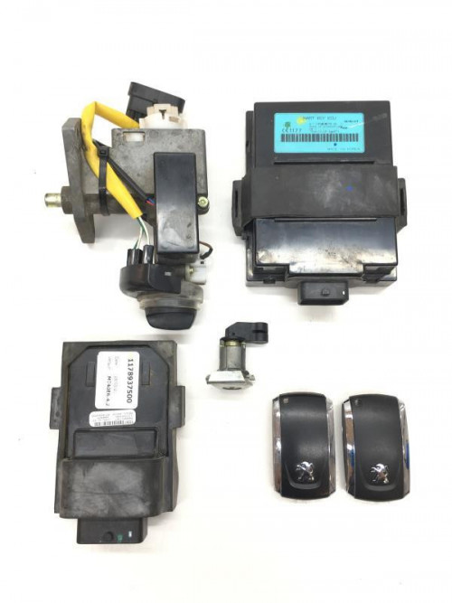Jeu de serrure contacteur a cle code PEUGEOT METROPOLIS 400 2018-2020