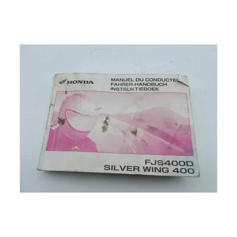 Manuel d'utilisation HONDA FJS 400 SILVER WING 2006 - 2008