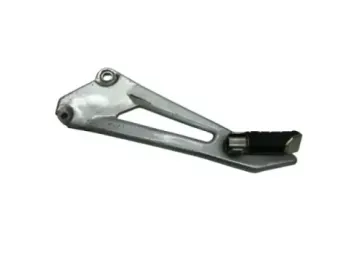 Platine et repose pieds arriere gauche YAMAHA YBR 125 2005-2006