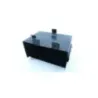 Support de batterie KAWASAKI GTR 1000 1998 - 2004