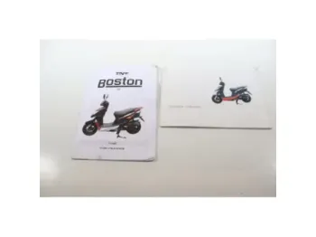 Manuel d'utilisation TNT MOTOR BOSTON 50 2017 - 2020