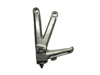 Platine et repose pieds arriere gauche YAMAHA YZF 600 1999-2002 R6