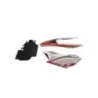 Cache carenage coque arriere BETA RR 50 2020-2023 MOTARD WHITE 2T