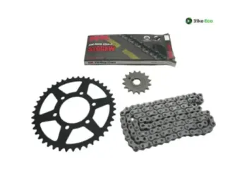 Kit chaine France Equipement KAWASAKI ZX6 R 600 2007-2008 NINJA