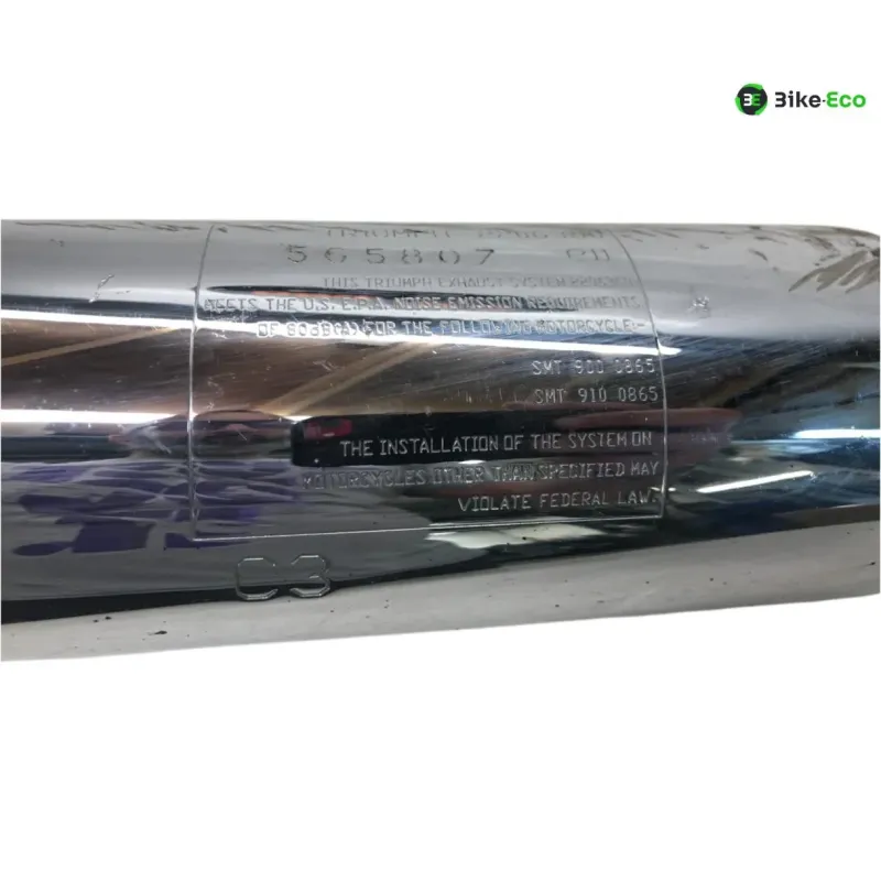 Silencieux droit (echappement) TRIUMPH BONNEVILLE 865 2008-2016 T100 EFI