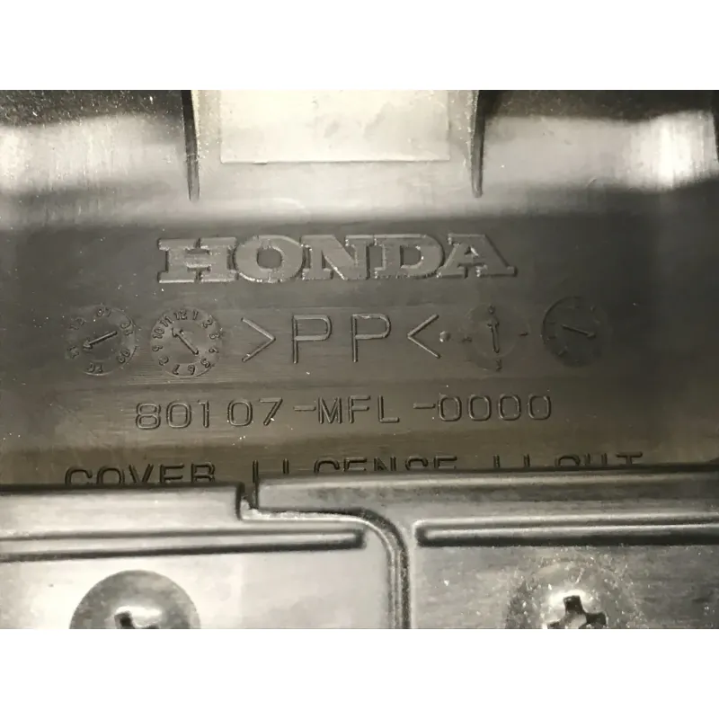 Eclairage de plaque HONDA CBR 1000 RR 2008-2011 FIREBLADE