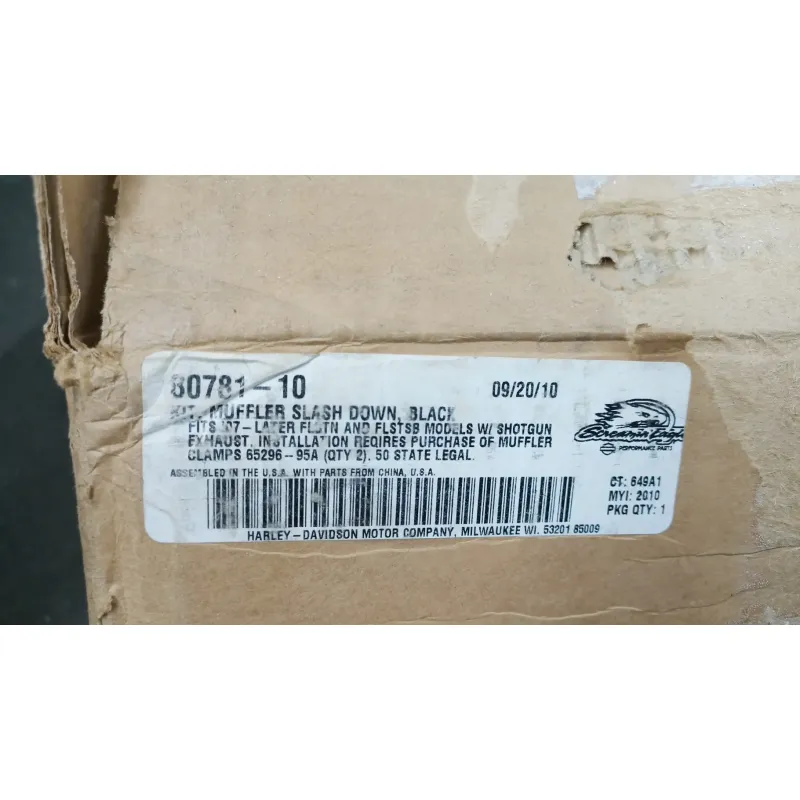 Silencieux (echappement) HARLEY DAVIDSON FLSTN 1690 SOFTAIL DELUXE 2012 - 2017