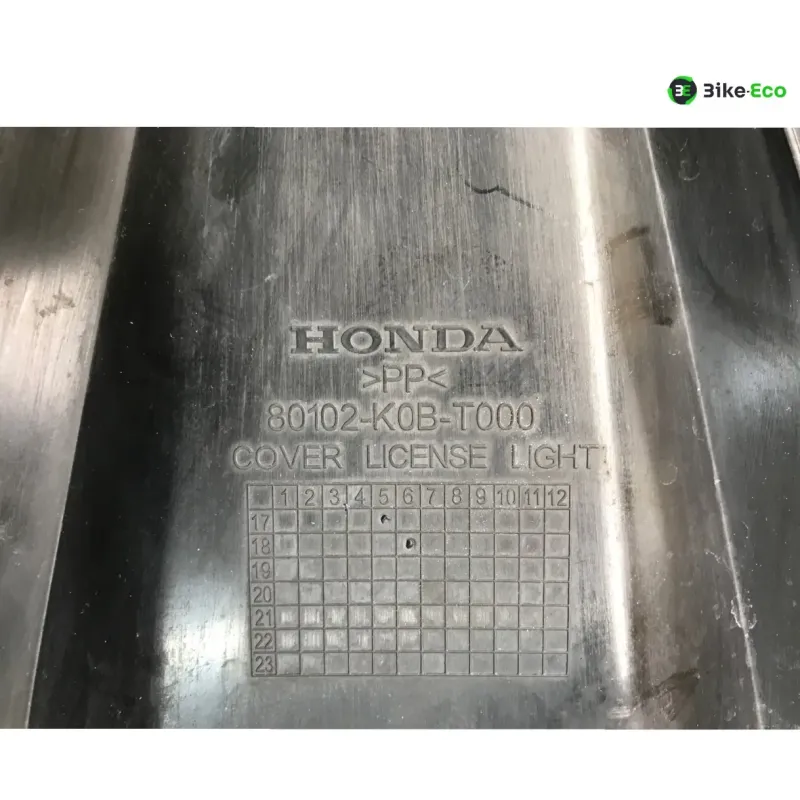 Support de plaque et eclairage HONDA NSS 125 2019-2020 FORZA