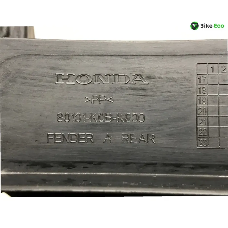 Support de plaque et eclairage HONDA NSS 125 2019-2020 FORZA