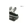 Platine et repose pieds arriere gauche KAWASAKI KLV 1000 2004-2005 Platine et repose pieds arriere gauche KAWASAKI KLV 1000 2004-2005
