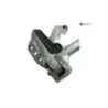 Platine et repose pieds arriere droit KAWASAKI KLV 1000 2004-2005