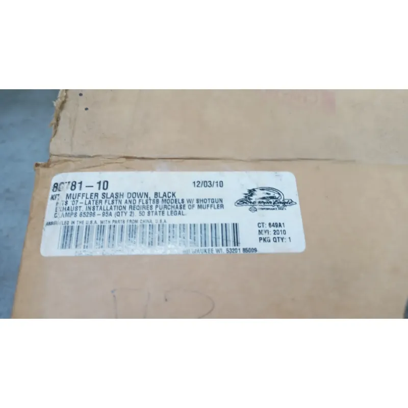 Silencieux (echappement) HARLEY DAVIDSON FLST 1584 SOFTAIL HERITAGE 2005 - 2006