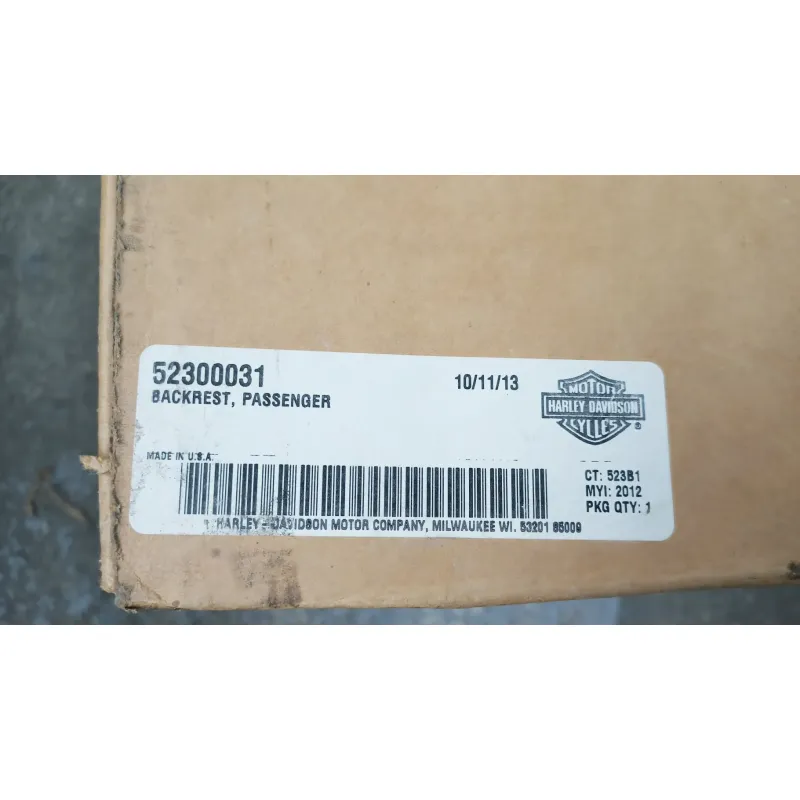 Dosseret HARLEY DAVIDSON FLHTC 1690 ELECTRA GLIDE CLASSIC 2012 - 2016