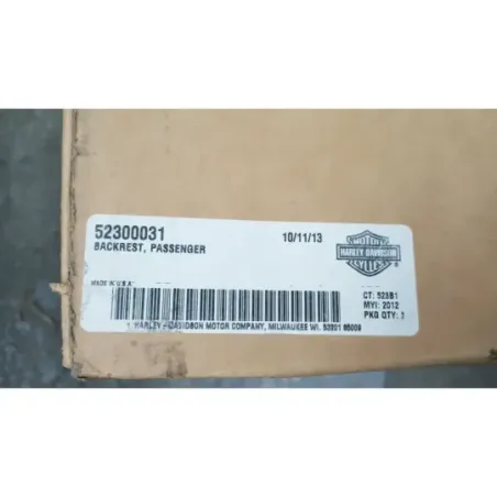 Dosseret HARLEY DAVIDSON FLHTC 1690 ELECTRA GLIDE CLASSIC 2012 - 2016
