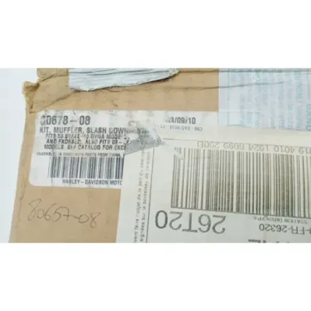 Silencieux (echappement) HARLEY DAVIDSON FXDB 1584 DYNA STREET BOB 2008 - 2013