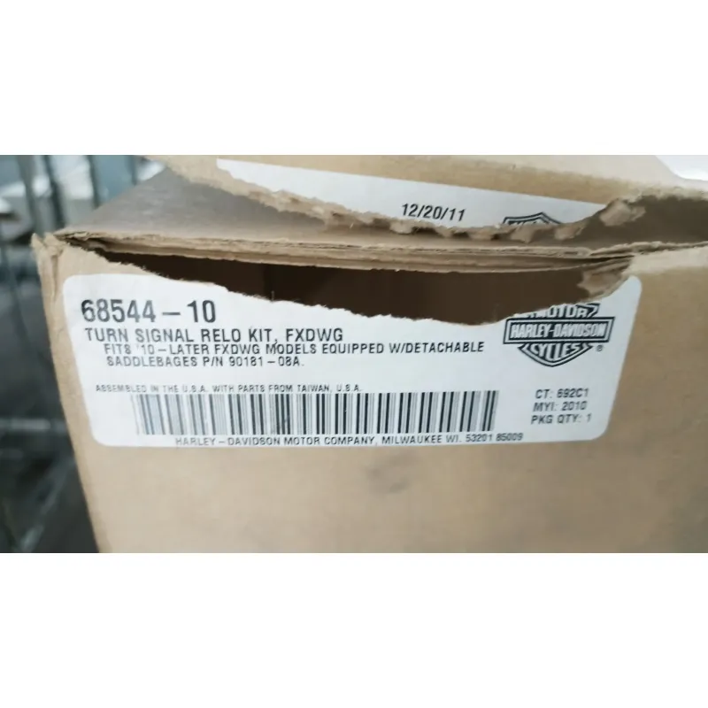Support de plaque et eclairage HARLEY DAVIDSON FXDWG 1690 DYNA WIDE GLIDE 2010 - 2017