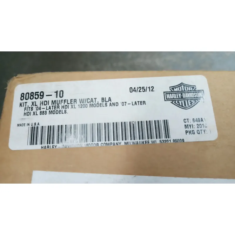 Silencieux (echappement) HARLEY DAVIDSON XL 1200 R SPORTSTER ROADSTER 2004 - 2008