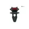 Support de plaque et eclairage SUZUKI GSXR 1000 2007-2008