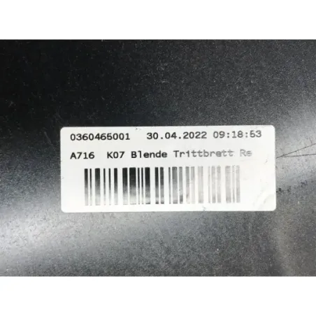 Demi sabot droit BMW CE 04 2021-2024