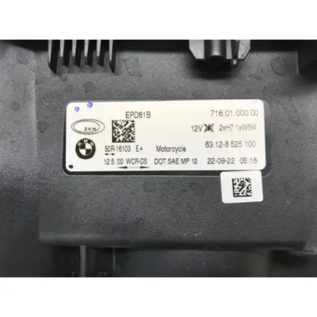 Optique (feux)(phare) BMW R 1200 GS 2013-2018 LC K50
