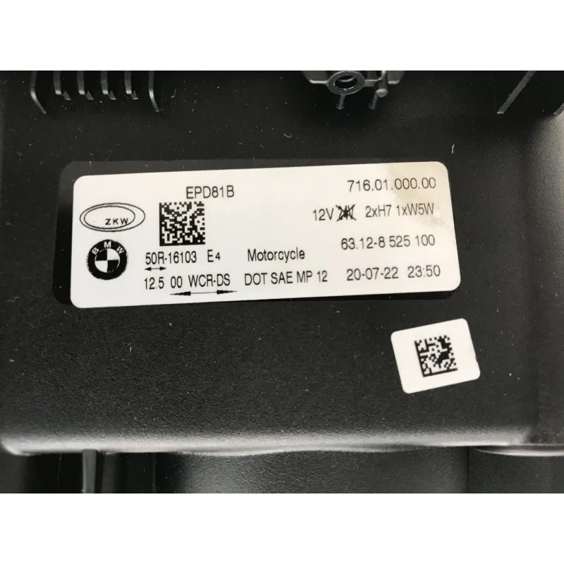 Optique (feux)(phare) BMW R 1200 GS 2013-2018 LC K50