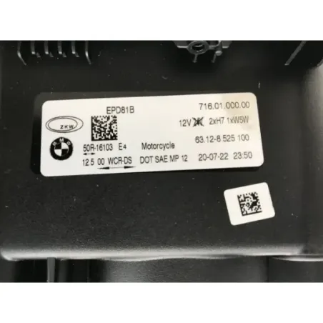 Optique (feux)(phare) BMW R 1200 GS 2013-2018 LC K50