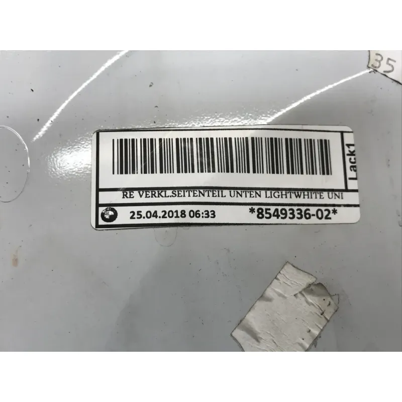 Demi sabot droit BMW C EVOLUTION 2013-2019 ELECTRIQUE