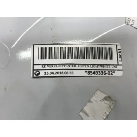 Demi sabot droit BMW C EVOLUTION 2013-2019 ELECTRIQUE