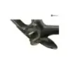 Platine arriere gauche KAWASAKI GTR 1400 2010-2014 Platine arriere gauche KAWASAKI GTR 1400 2010-2014
