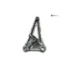 Platine avant gauche HONDA CB 125 TD 1982-1987 TWIN Platine avant gauche HONDA CB 125 TD 1982-1987 TWIN