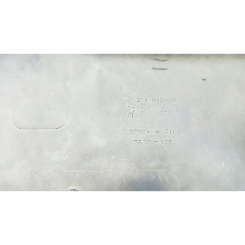 Coque arriere droit HONDA CB 650 1979 - 1985