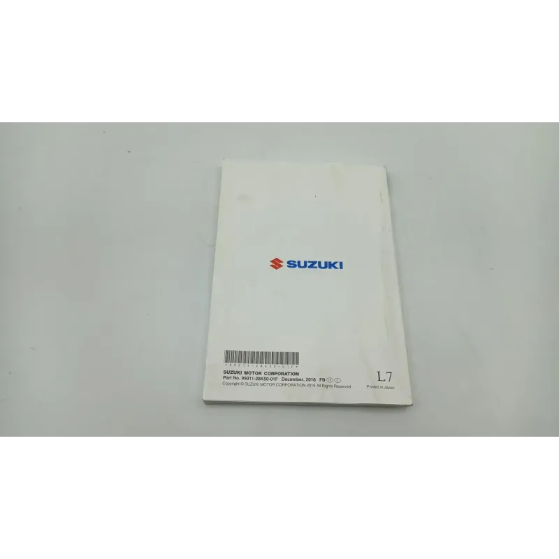Manuel d'utilisation SUZUKI DL 650 VSTROM 2017 - 2020